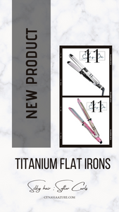 New Titanium Flat Irons